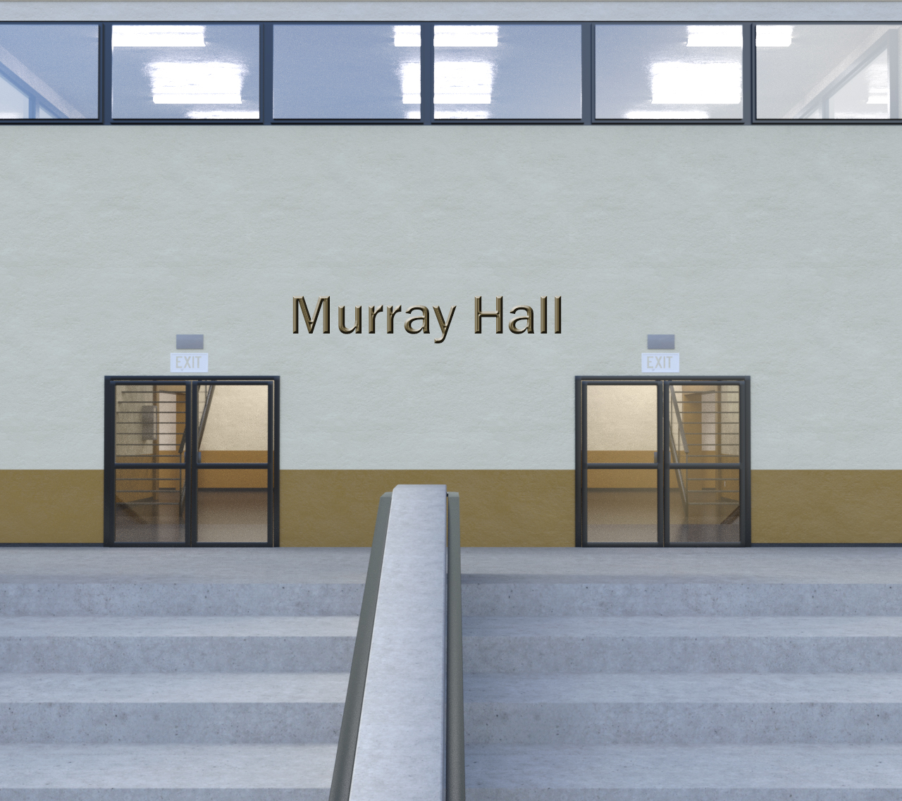 EXT. MURRAY HALL – DAY
