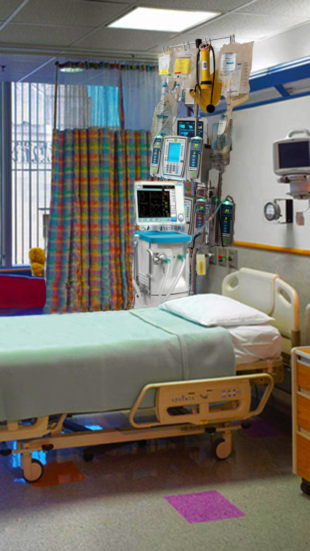 INT. ICU HOSPITAL ROOM 2 – DAY