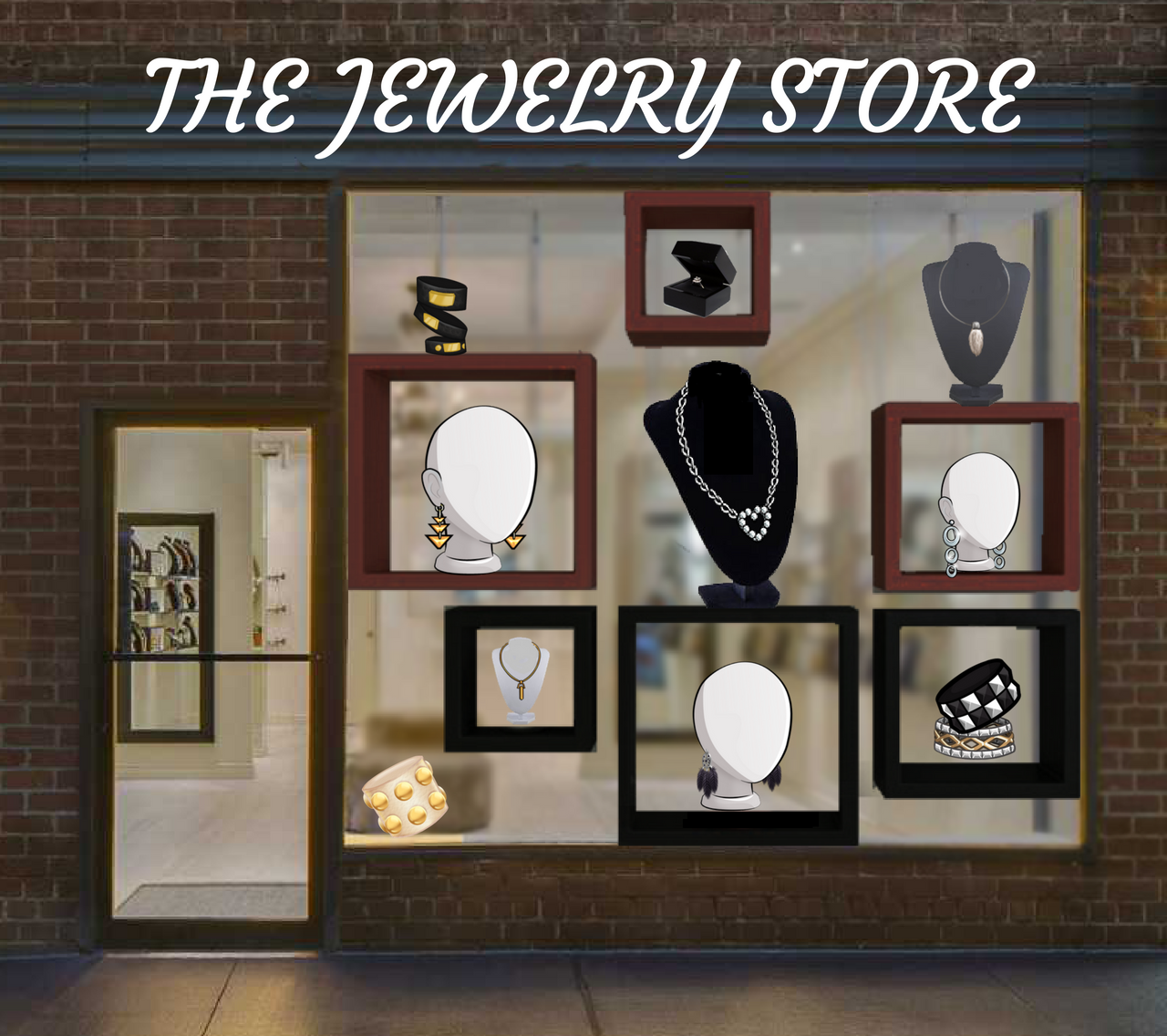 INT. JEWELLERY STORE – DAY