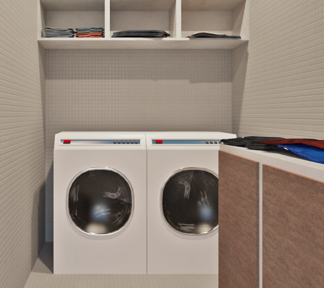 INT. LAUNDRY ROOM – DAY