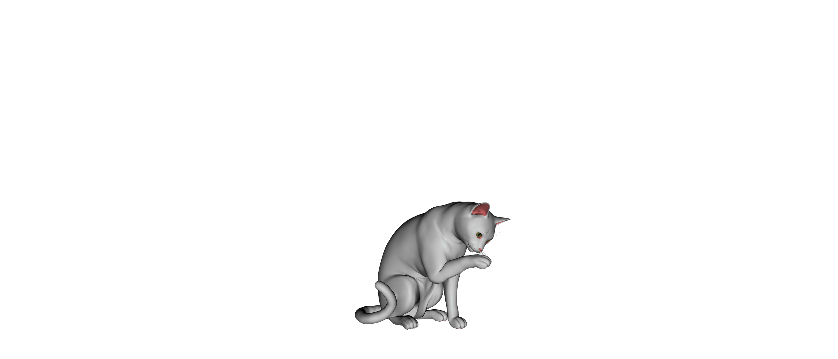 WHITE CAT 1